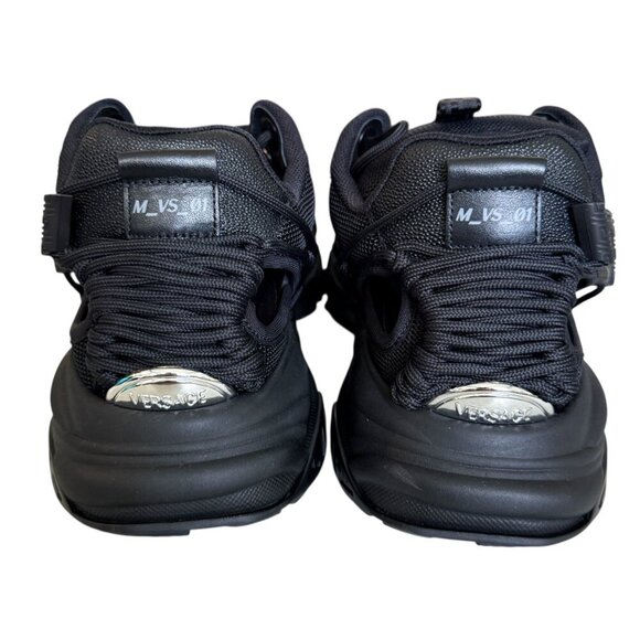 VERSACE 1016711, Mercury M_VS_01 Men\'s Black Sneakers, sz 41‎ main image 9